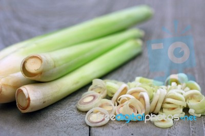 Stems Of Lemon Grass Stock Photo