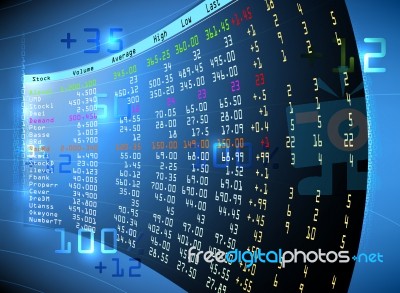 Stock Exchange Stock Image