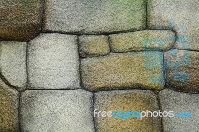 Stone Brick Wall Stock Photo