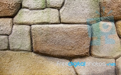 Stone Brick Wall Stock Photo