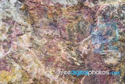 Stone Texture Background, Purple And Gray Surface Stock Photo