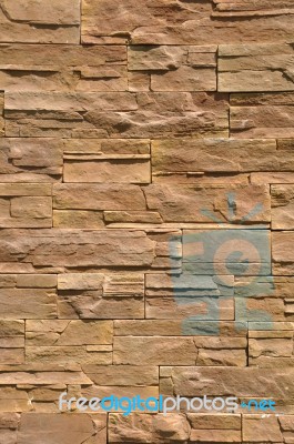 Stone Wall Stock Photo