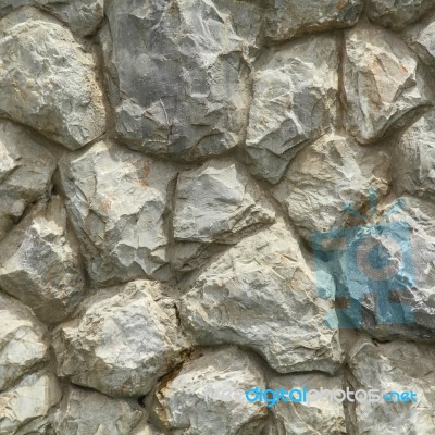 Stone Wall Stock Photo