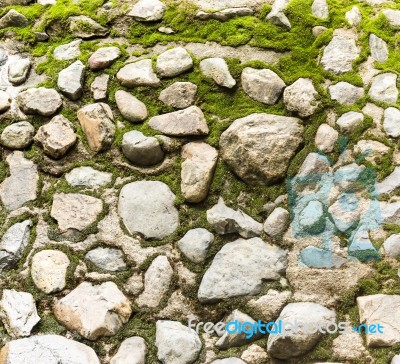 Stone Wall Stock Photo