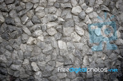 Stone Wall Stock Photo