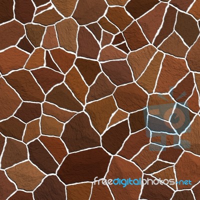 Stone Wall Design Stock Image