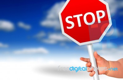 Stop Sign Stock Photo