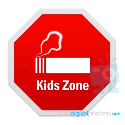 Stop Smoking Sign Stock Photo