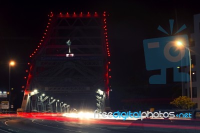 Story Bridge In Brisbane Stock Photo