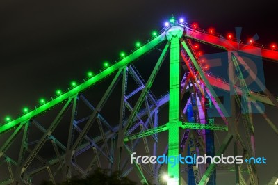 Story Bridge In Brisbane Stock Photo