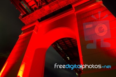 Story Bridge In Brisbane Stock Photo