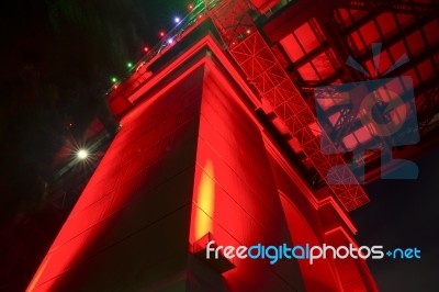 Story Bridge In Brisbane Stock Photo