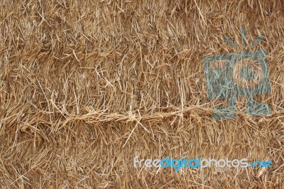 Straw Background Stock Photo