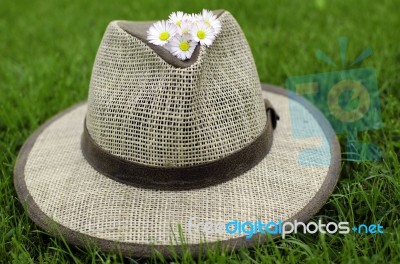 Straw Hat Stock Photo