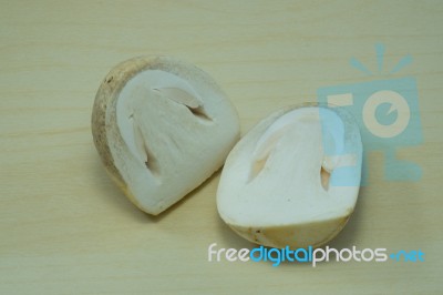 Straw Mushrooms Stock Photo