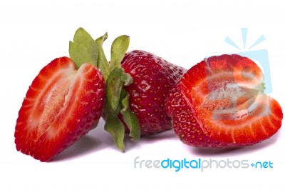 Strawberry Fruit Stock Photo