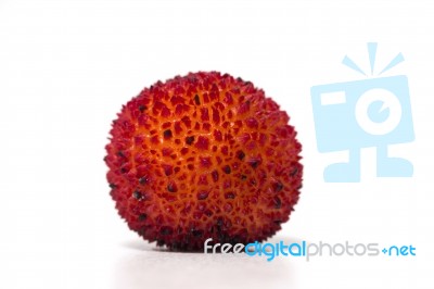 Strawberry Tree (arbutus Unedo) Fruit Stock Photo