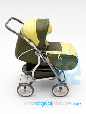 Stroller For Baby Stock Image