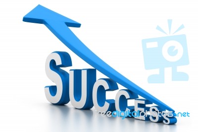 Success Graph Stock Image