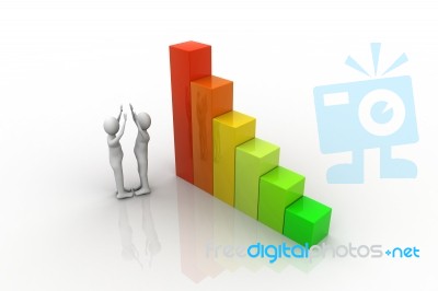 Success Graph Stock Image