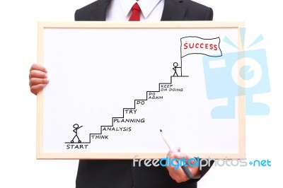 Success Is Target Stock Photo