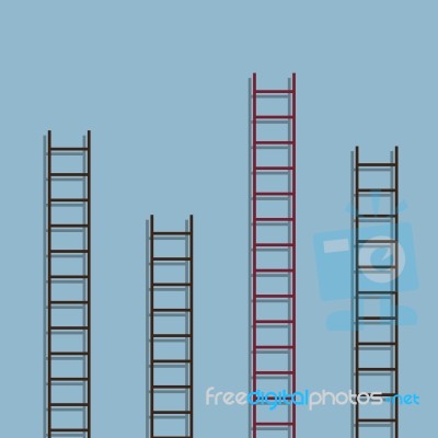 Success Ladder Stock Image