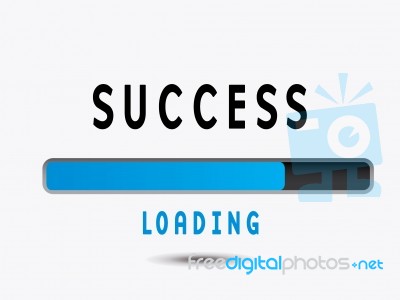 Success Loading Stock Photo