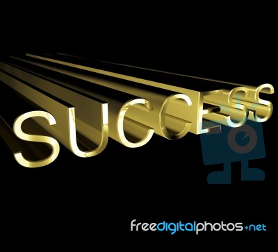 Success Text Stock Image