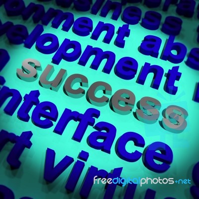 Success Word Stock Image