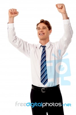 Successful Young Businessman Stock Photo