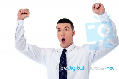 Successful Young Businessman Stock Photo