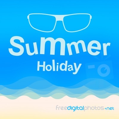 Summer Beach Stock Image