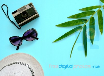 Summer Holiday Background Stock Photo