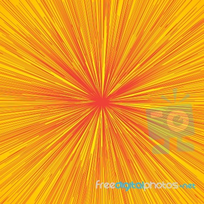 Sun Burst Background Stock Image