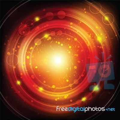 Sun Burst Background Illustration Stock Image