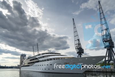 Sunborn Hotel Royal Victoria Dock Stock Photo