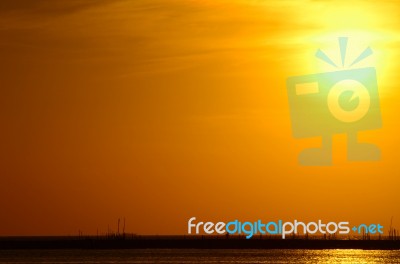 Sunset Stock Photo