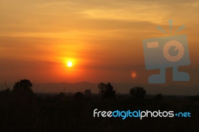 Sunset Stock Photo