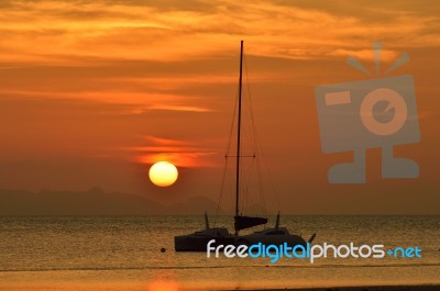 Sunset Stock Photo