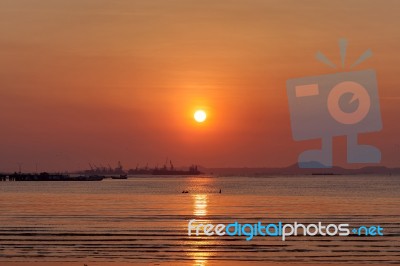 Sunset Stock Photo