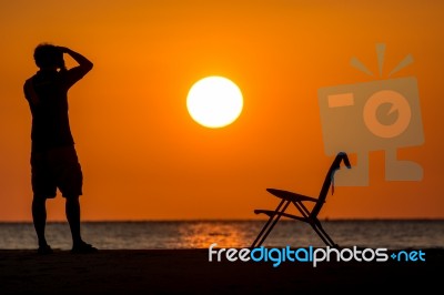 Sunset Stock Photo