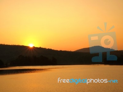 Sunset Stock Photo