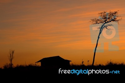 Sunset Stock Photo