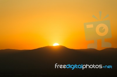 Sunset Stock Photo