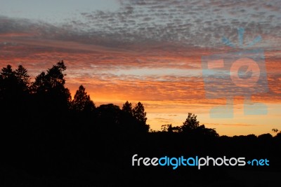 Sunset Stock Photo