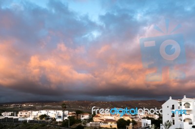 Sunset At Callao Salvaje
Santa Cruz De Tenerife Spain Stock Photo