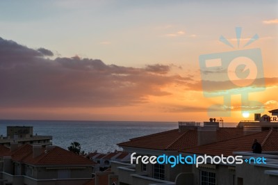 Sunset At Callao Salvaje
Santa Cruz De Tenerife Spain Stock Photo