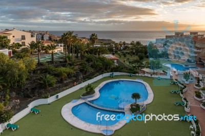 Sunset At Callao Salvaje
Santa Cruz De Tenerife Spain Stock Photo