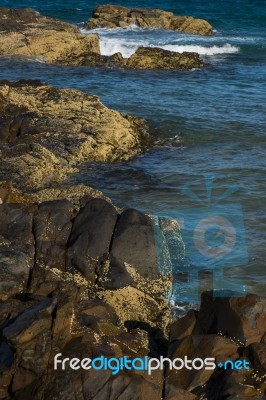 Sunshine Beach At Noosa, Sunshine Coast Stock Photo