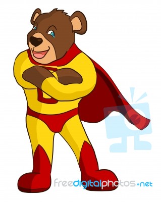 Super Bear Stock Image